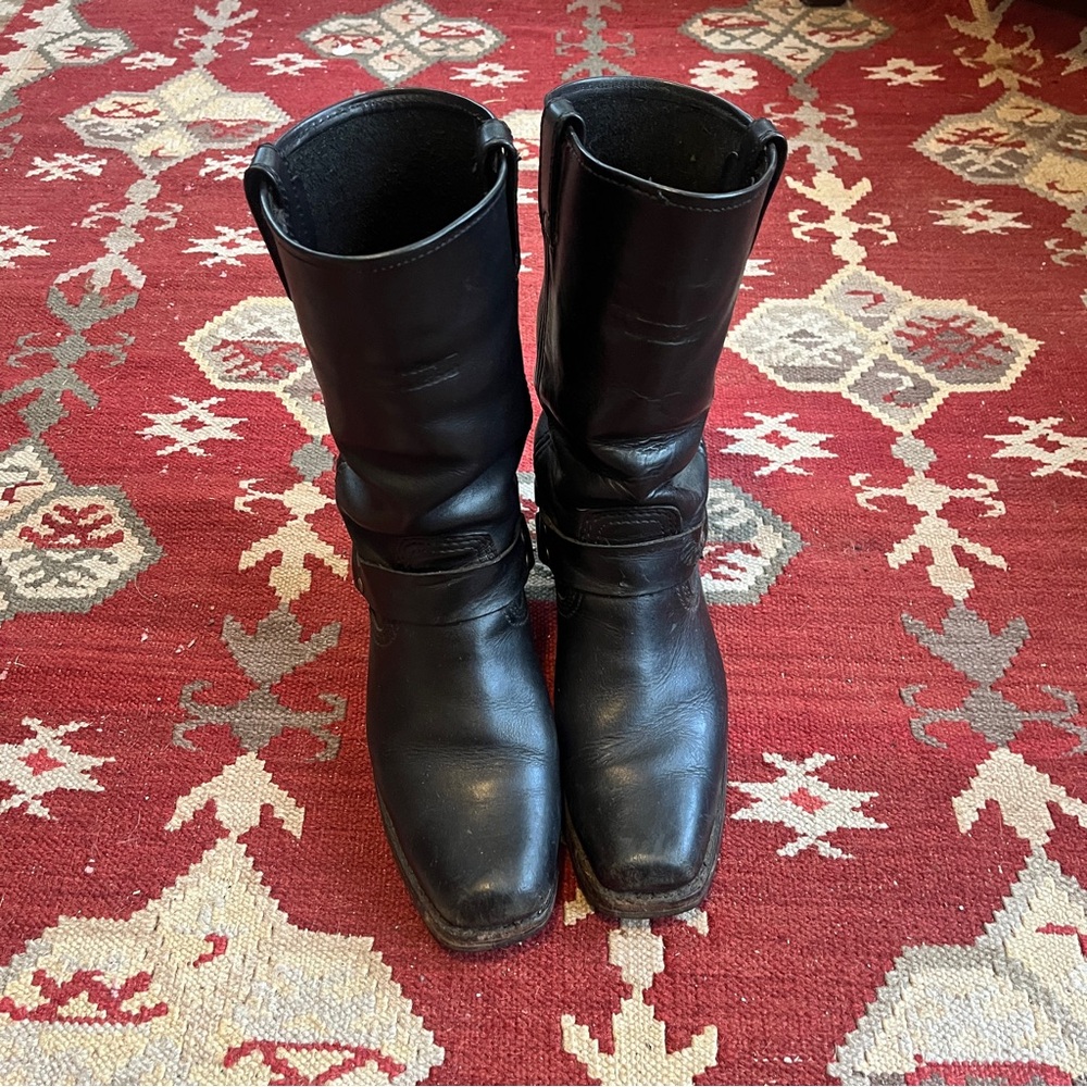 Harley Davidson Harness Moto Biker Boot Authentic